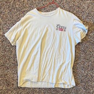 Banquet Mens Cream Graphic Tee